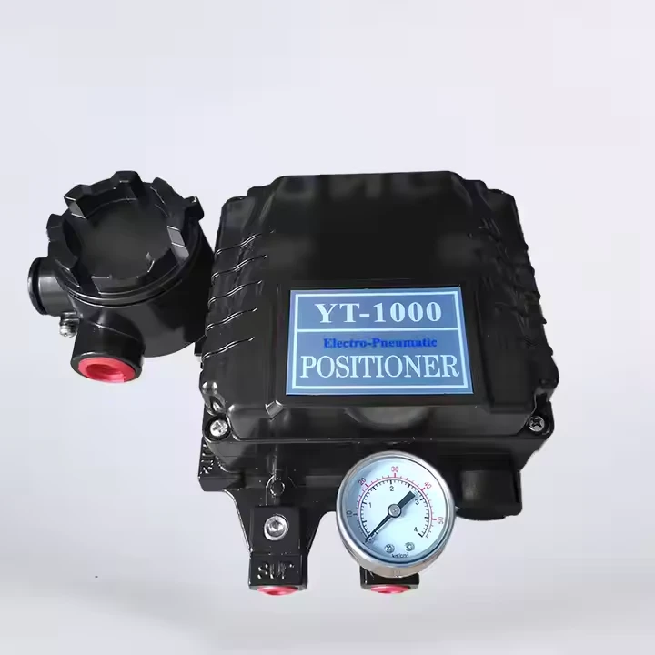 Elektriskā pneimatiskā lokatora inteliģents lokators yt1000 vārsta rotācijas līnijas tips, signāls 4-20 MA