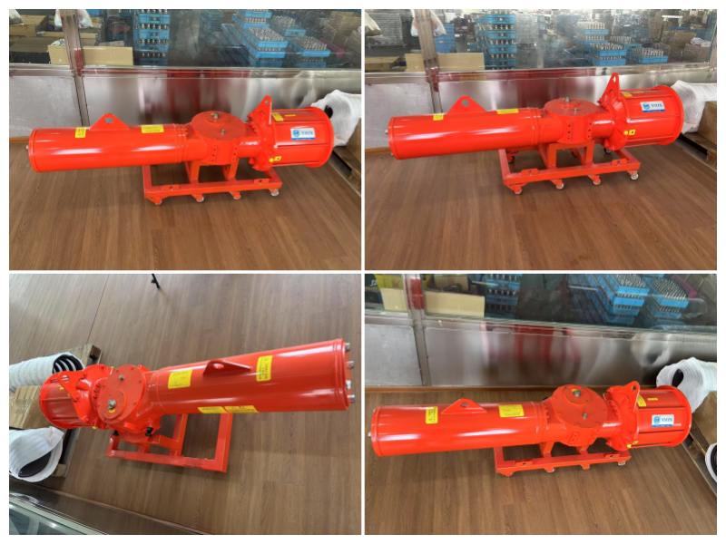 Spring Return Scotch Yoke Pneumatic Actuator