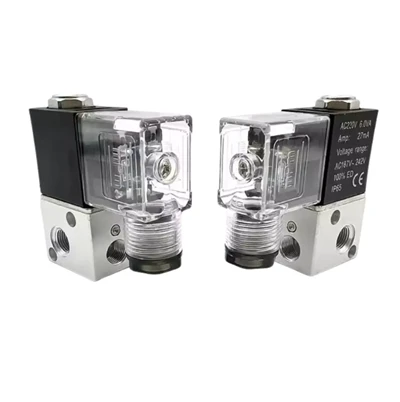 Augstas veiktspējas pneimatiskais izpildmehānisma solenoīda vārsts