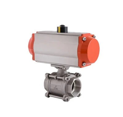 NPT Thread Pneimatic darbinātais bumbiņas vārsts|Ce/atex sertificēts