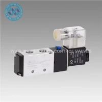Pneimatiskā solenoīda vārsts 5 Way 2- Pozīcijas kontrole Air 12V 24V 220V